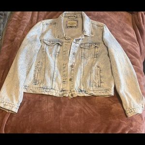 XL Ashley Vintage Charm Jean Jacket